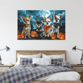 Toile Chihuahua Halloween Épouvantable (Insitu(Chambre))