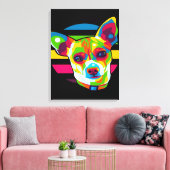 Toile Chihuahua Head_Dog Lover (Insitu(Salon))