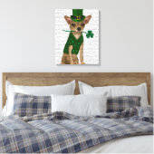 Toile Chihuahua Leprechaun (Insitu(Chambre))