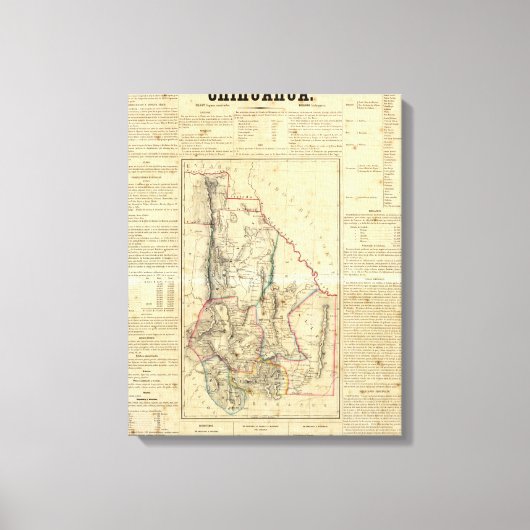 Toile Chihuahua, Mexique (Recto)