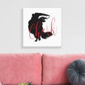 Toile Chihuahua + requin = Chark (Insitu(Salon))