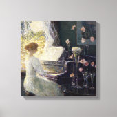 Toile Childe Hassam - La Sonate (Recto)