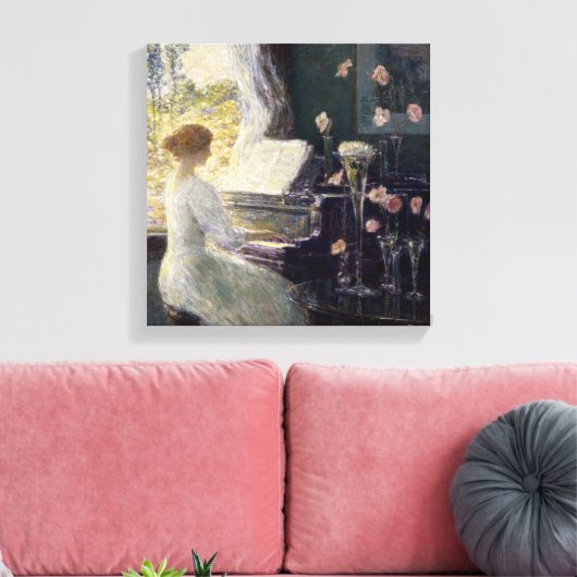 Toile Childe Hassam - La Sonate (Insitu(Salon))