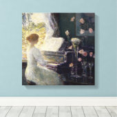 Toile Childe Hassam - La Sonate (Insitu (Plancher de Bois))