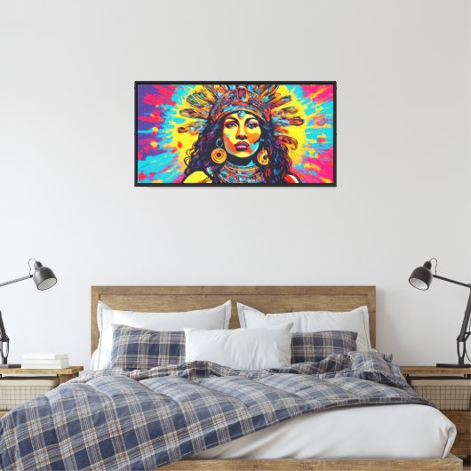 Toile Chīmalmā Déesse de la fertilité 4 (Insitu(Chambre))