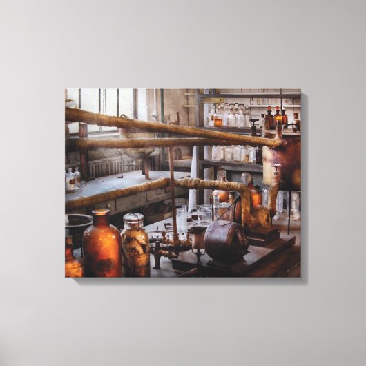 Toile Chimiste - L'alambic (Recto)
