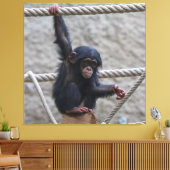 Toile Chimpanzé 017 (Insitu(Salon))