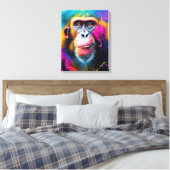 Toile Chimpanzé Ape Animal Discovery Adventure Nature (Insitu(Chambre))