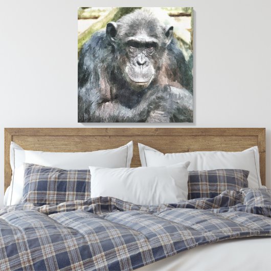TOILE CHIMPANZÉS (Insitu(Chambre))