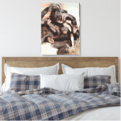 TOILE CHIMPANZÉS (Insitu(Chambre))
