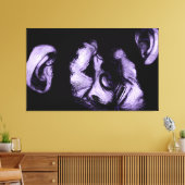 Toile chimpanzés embrassants (Insitu(Salon))