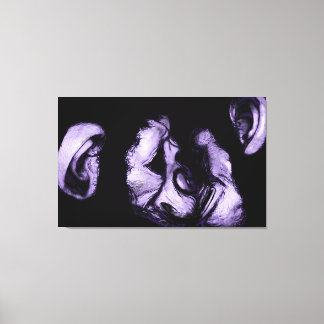 Toile chimpanzés embrassants