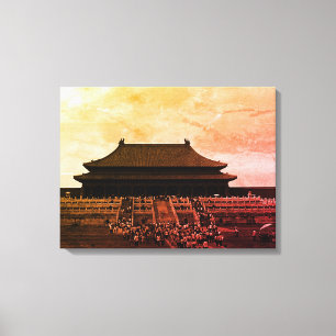 Toile Chine Ancienne Pékin le palais impérial