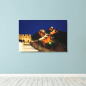 Toile Chine, Badaling, Grande Muraille, vue (Insitu (Plancher de Bois))