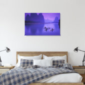 Toile Chine, Li River. Les pêcheurs de cormorans. (Insitu(Chambre))