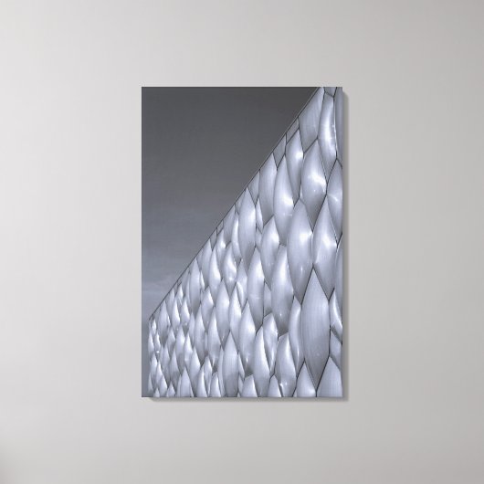 Toile Chine, Pékin. Centre National Aquatique (Recto)