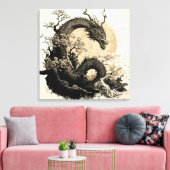 Toile Chinese dragon 2 (Insitu(Salon))
