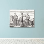 Toile Chinese Men, une description générale d'un compte (Insitu (Plancher de Bois))