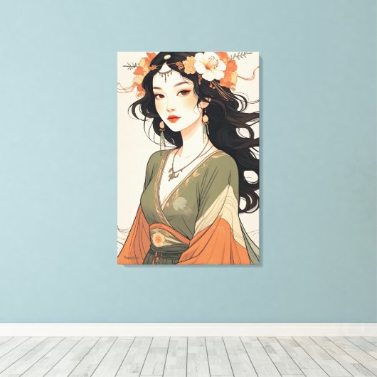 Toile Chini Wong (Insitu (Plancher de Bois))