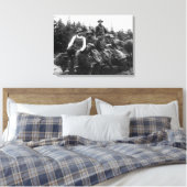 Toile Chinook, WALogging CrewChinook, WA (Insitu(Chambre))