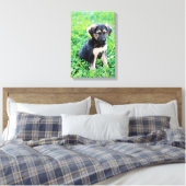 Toile Chiot berger allemand (Insitu(Chambre))