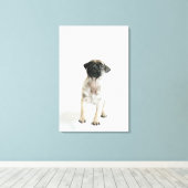 Toile Chiot Carlin mignon (Insitu (Plancher de Bois))