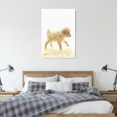 Toile Chiot de caniche (Insitu(Chambre))