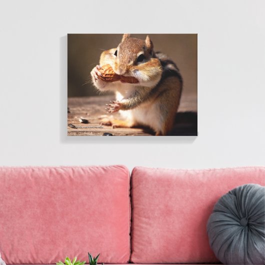 Toile Chipmunk Le Farce Sur Le Visage (Insitu(Salon))