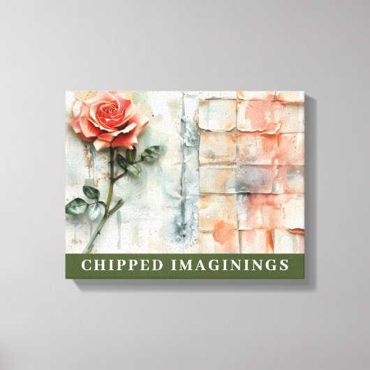 Toile CHIPPED IMAGININGS Stretched Canvas Print (Recto)
