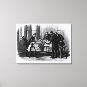 Toile Chirurgie antiseptique, 1882
