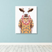 Toile Chirurgie hawaïenne (Insitu (Plancher de Bois))