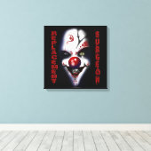 Toile Chirurgien de remplacement - Clown malin (Insitu (Plancher de Bois))