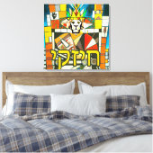 Toile Chizky "My Strength"- KIng Ezekiah (Insitu(Chambre))