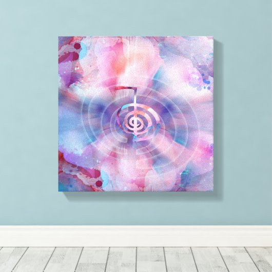 Toile Cho Ku Rei - Aquarelle douce (Insitu (Plancher de Bois))