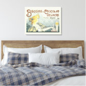 Toile Chocolat Art Nouveau Femme (Insitu(Chambre))