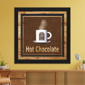 Toile Chocolat chaud (Insitu(Salon))