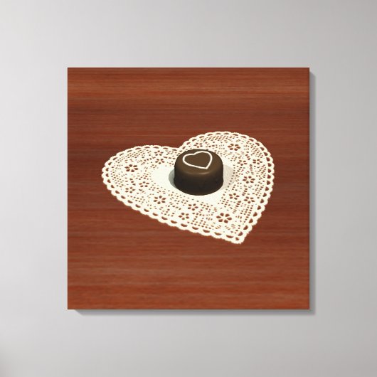 Toile Chocolat de la Saint-Valentin (Recto)