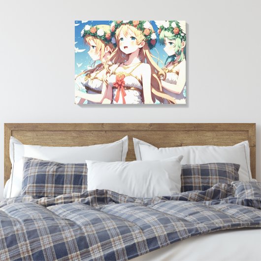 Toile Choeur d'anime (Insitu(Chambre))