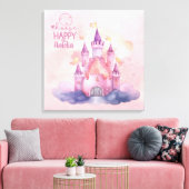 Toile Choisir Happy Personnalisable (Insitu(Salon))