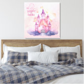 Toile Choisir Happy Personnalisable (Insitu(Chambre))