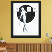 Toile Choix de son homme par George Petty (Insitu(Salon))