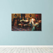 Toile Chopin Jouer le piano (Insitu (Plancher de Bois))