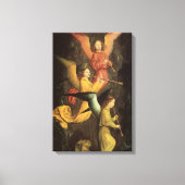 Toile Chorale des anges de Simon Marmion, Art Renaissanc (Recto)