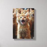 Chorus de chatons mignons - adorable oeuvre d'art