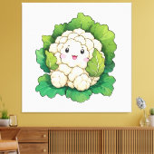 Toile Chou-fleur Kawaii (Insitu(Salon))