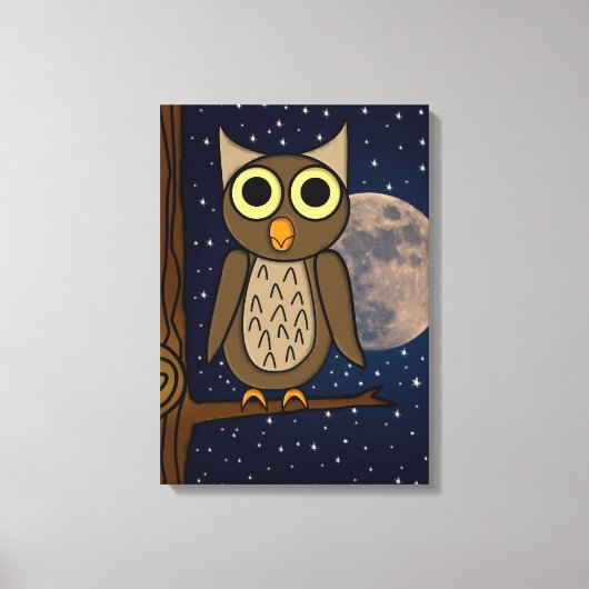 Toile chouette (Recto)