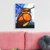 Toile Chouette (Insitu(Salon))