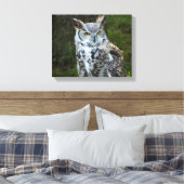 Toile Chouette à grande corne (Insitu(Chambre))