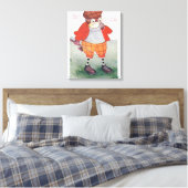 Toile Chouette de golf Remarquer le silence est doré (Insitu(Chambre))