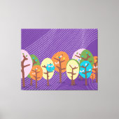 Toile Chouette endormie (Recto)